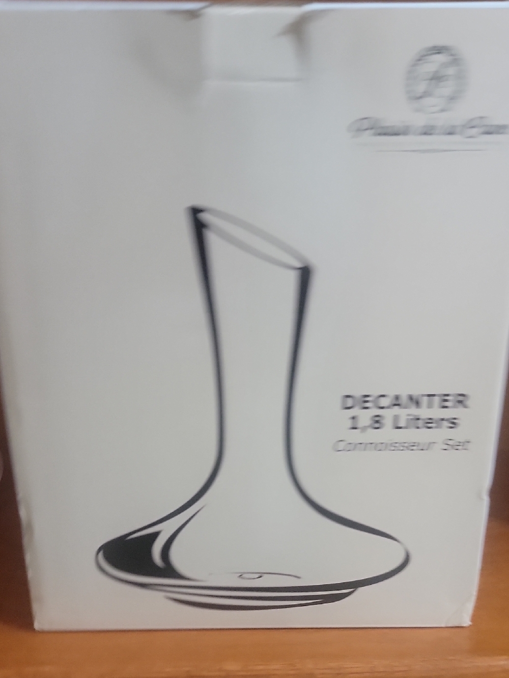 Plaisir De Le Cave Decanter With Cleaning Beads